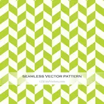 Seamless Pattern With Green Tiles