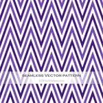 Violet Wavy Lines