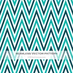Seamless pattern in teal color