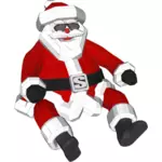 3D wielokąta Santa Claus