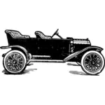 Vintage car drawing