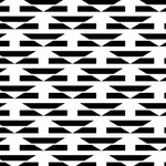 Abstract geometric pattern art