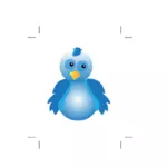 2D image of blue bird
