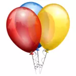 Kleur ballonnen vectorillustratie