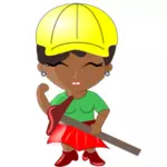 African lady architect