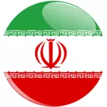 Bouton drapeau iranien