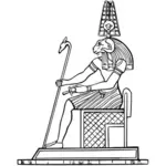 Egyptian god Amon