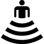 Imagen del símbolo de conexión Wi-Fi
