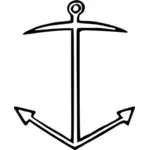 Metal anchor