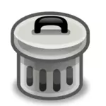 Trash can vector image