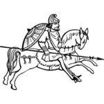 Anglo-Saxon jeździec