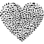 Animals and heart