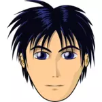 Male character in anime style