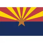 Arizona vektor flagga