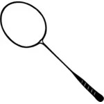 Racheta de badminton vector miniaturi