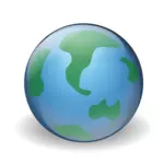 Immagine vettoriale globo