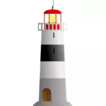 Vector illustration of a lighthouse