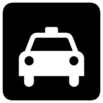 Такси знак векторное изображение