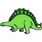 Vector image of chunky dinosaur