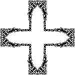 Art Deco krzyż