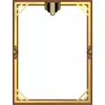 Simple decorative frame