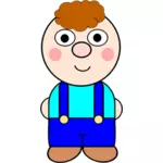 Animated boy image