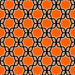 Pomarańczowy tło wzór
