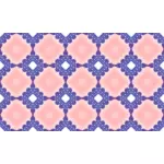 PIN-Hintergrund mit blauen Ornamenten