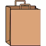 Carta Shopping Bag vettoriale