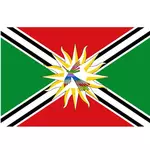 サント ・ ドミンゴの州の旗