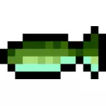Pixel bass fish