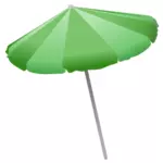 Stranden paraply vektor ClipArt