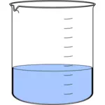 قياس وعاء الزجاج
