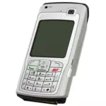Nokian mobiililaitteen ClipArt-kuvan vektori clipart-kuva