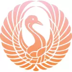 鳥ロゴ ベクトル画像