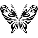 Papillon dessin au trait