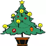 Vánoční stromeček skica