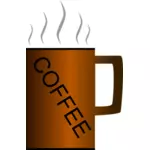 Kaffekopp vektorgrafik