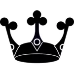 Einfache Krone silhouette