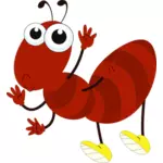 एक चींटी की कार्टून छवि
