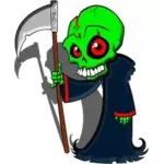 Animated grim reaper