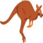 Cartoon-Känguru