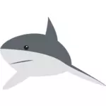 Imagem de tubarão desenho animado