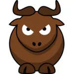 Un toro infuriato