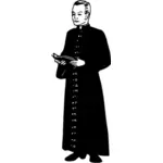 Priest silhouette