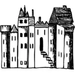 Grovt drawn castle