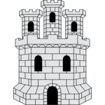 Old castle ruins | Public domain vectors