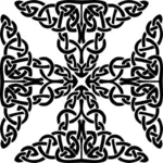 ケルト族の結び目の十字架