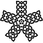 Gambar bintang Celtic simpul