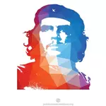 Arte do estêncil de Guevara